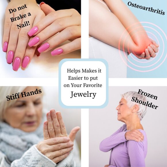 Strong Magnetic Clasps (43) Jewelry Necklace DIY Converter Extender Closures - Picture 4 of 16